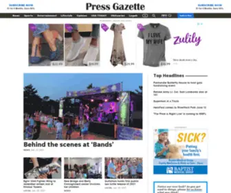 SRpressgazette.com(Santa Rosa Press Gazette) Screenshot