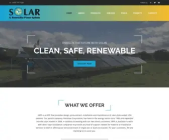SRPS.com(Solar & Renewable Power Systems) Screenshot