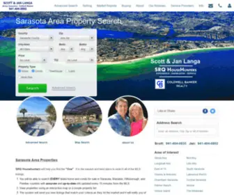 SRqhousehunters.com(Sarasota Real Estate Search) Screenshot