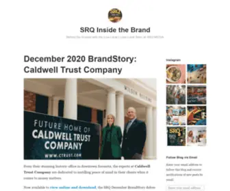 Srqinsidethebrand.com(Behind the Scenes with the Live Local) Screenshot