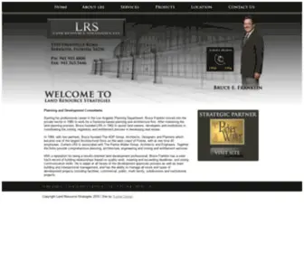 SRQplanning.com(Land Resources Strategies Sarasota) Screenshot