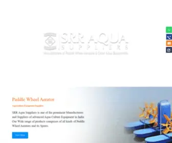 Srraqua.com(Paddle Wheel Aerator) Screenshot