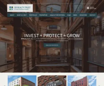 Srrealtytrust.com(SR Realty Trust) Screenshot