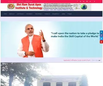 Srsait.org(Shri Ram Surat Apex Institute & Technology) Screenshot