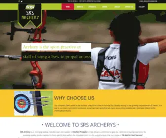 Srsarchery.com(SRS Archery) Screenshot