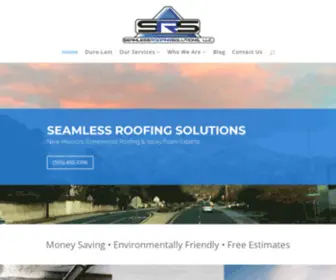 SRSNM.com(Commercial Roofing Albuquerque) Screenshot