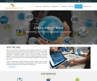 SRssoftech.com(Best Web Designing and Development Company in Delhi) Screenshot