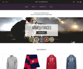 SRsteamwear.com(SRS Teamwear) Screenshot