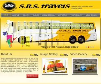 SRStravels.net(SRS Travels) Screenshot