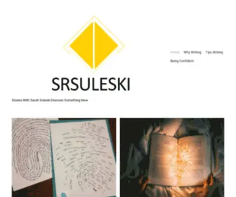 Srsuleski.com(Stories With Sarah Suleski) Screenshot