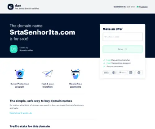 Srtasenhorita.com(Sim Senhorita) Screenshot