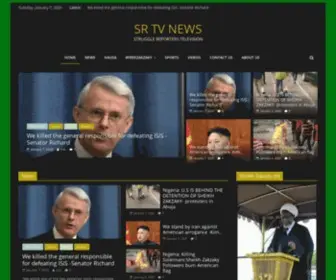 SRTV.com.ng(STRUGGLE REPORTERS TELEVISION) Screenshot