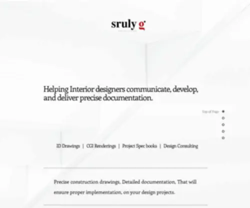 Srulyg.com(CAD Design Drafting) Screenshot