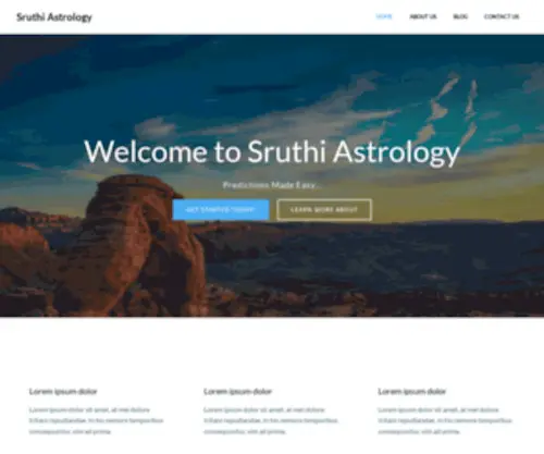 Sruthiastrology.com(Transforms from humanity to divinity) Screenshot