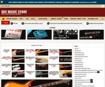 SRvmusic.com(VINTAGE GUITARS AMPS PEDALS & EQUIPMENT) Screenshot