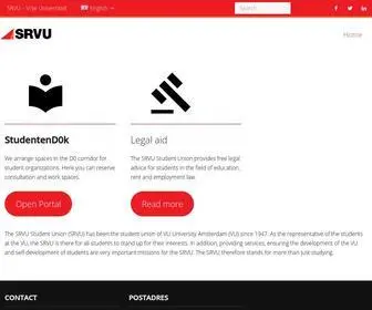 Srvu.org(SRVU Student Union) Screenshot