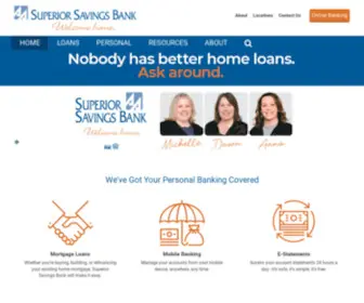 SS-Bank.com(Superior Savings Bank) Screenshot