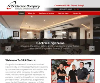 SS-Electric.net(S&S Electric) Screenshot