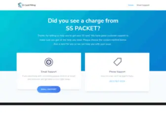 SS-Filing.com(SS Card Support) Screenshot