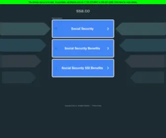 SSA.co(SSA) Screenshot