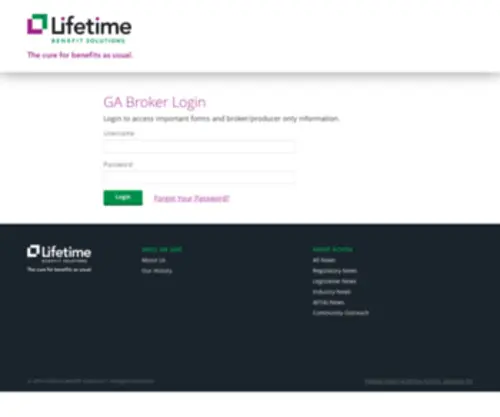 SSamembers.com(Lifetime Benefit Solutions) Screenshot