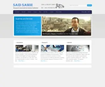 SSamir.com(Said Samir) Screenshot