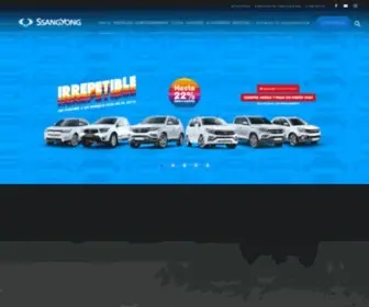 SSangyong.cl(Autos familiares y camionetas coreanas) Screenshot