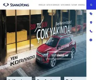 SSangyong.com.tr(Ssangyong T) Screenshot