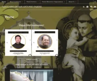 SSaparish.com(Catholic Church) Screenshot