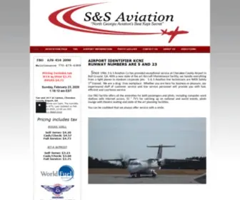 SSaviation.us(S & S Aviation Co) Screenshot