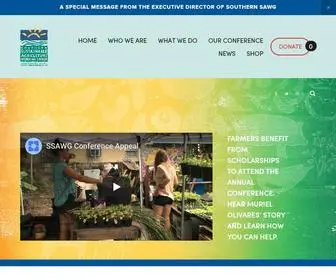 SSawg.org(Southern Sustainable Agriculture Working Group) Screenshot