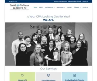 SSBcpa.com(Smith, Sullivan and Brown, P.C) Screenshot