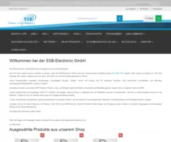 SSB.de(SSB-Electronic GmbH) Screenshot