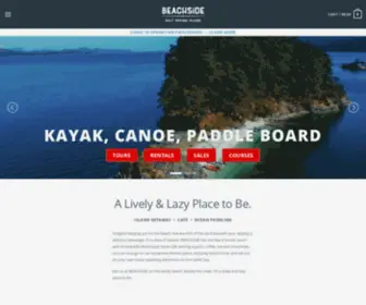 SSbeachside.com(BEACHSiDE Kayak Canoe and Paddle Board) Screenshot