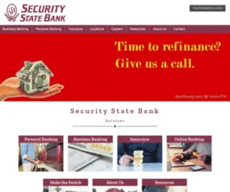 SSbiowa.com(Security State Bank) Screenshot