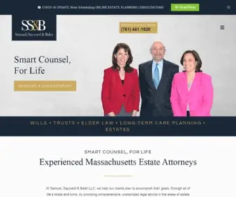 SSBLLC.com(Samuel, Sayward & Baler LLC) Screenshot