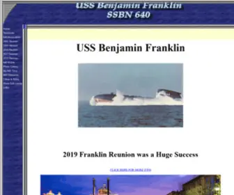 SSBN640.com(USS BENJAMIN FRANKLIN) Screenshot