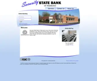 SSbwarroad.com(Security State Bank) Screenshot