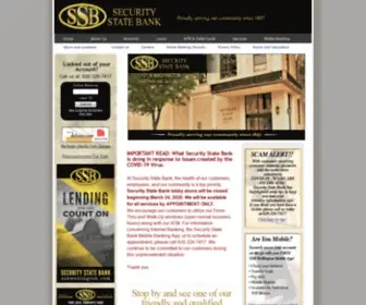 SSbwellington.com(Security State Bank) Screenshot