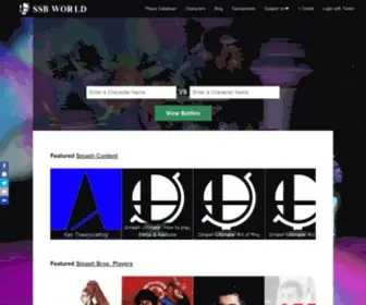 SSbworld.com(SSB World) Screenshot