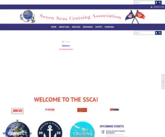 SSca.org(The Seven Seas Cruising Association) Screenshot