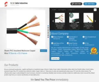 SScableinds.com(Power Cables) Screenshot