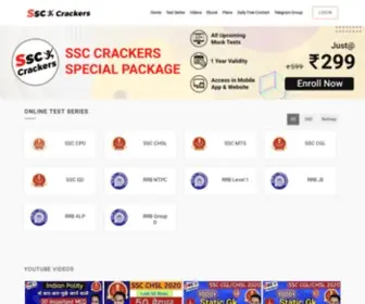 SSCcrackers.com(SSC Crackers) Screenshot