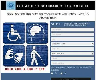 SSclaimadvocates.com(Social Security Disability Benefits) Screenshot