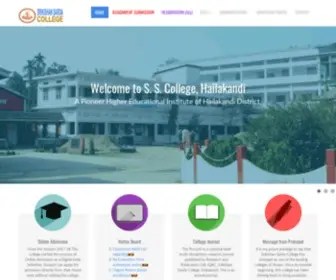 SScollegehkd.ac.in(SScollegehkd) Screenshot