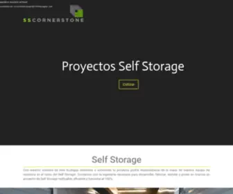 SScornerstone.com.mx(Mini bodegas para grandes proyectos) Screenshot