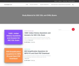 SScradar.com(General Awareness For SSC Exams) Screenshot