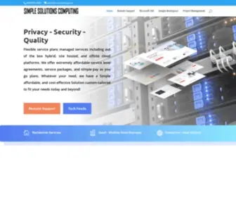 SScwa.com(Managed IT Services) Screenshot