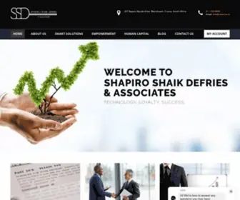 SSda.co.za(The leading debt collection company) Screenshot