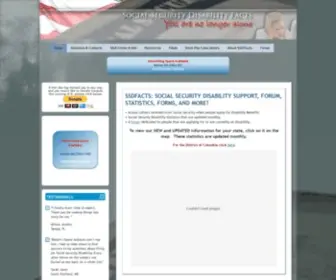 SSdfacts.com(Social Security Disability Support) Screenshot